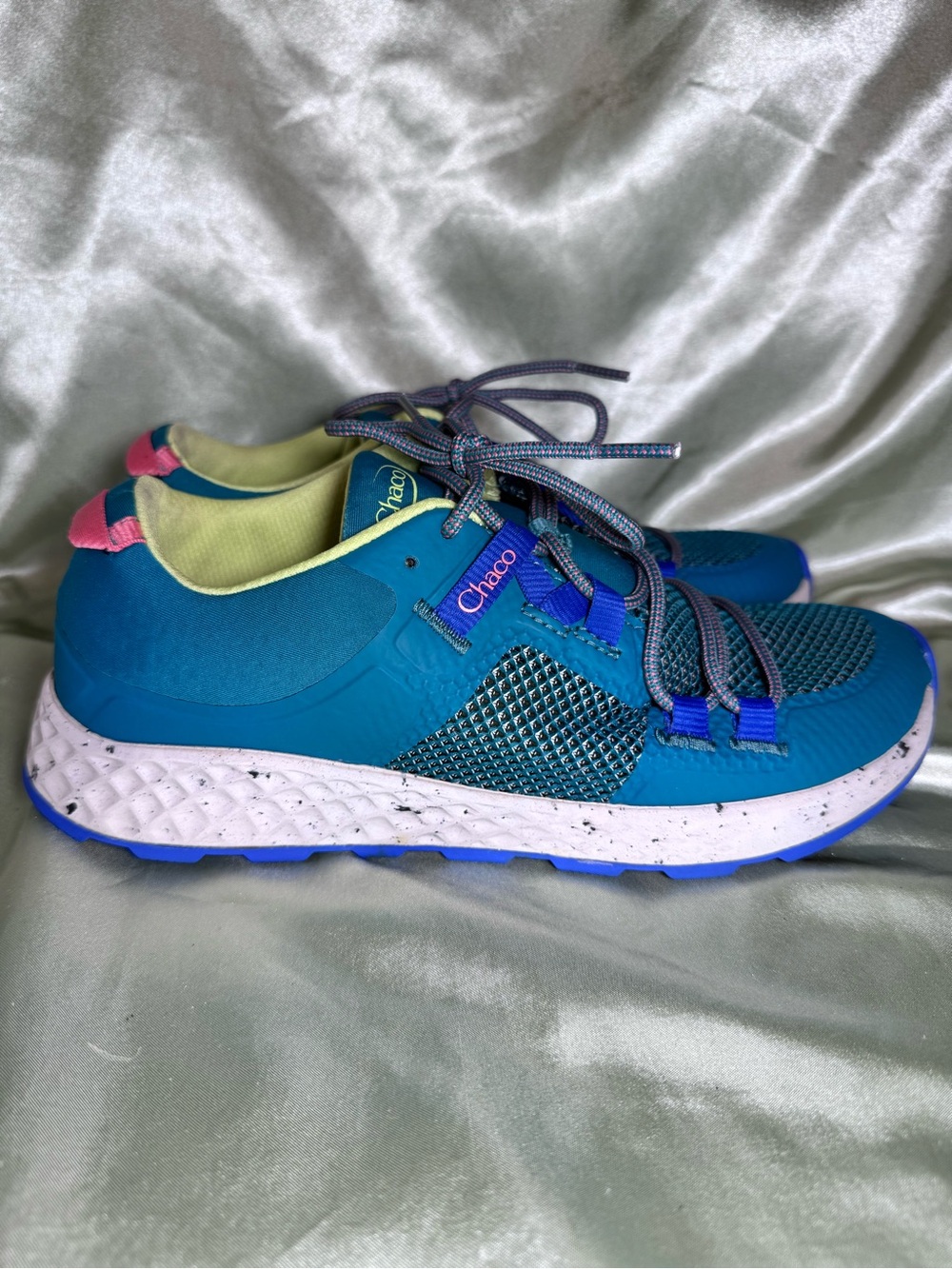 Chaco Women's Canyonland Water Hiking Shoe with Breathable Open Weave Mesh sz 7